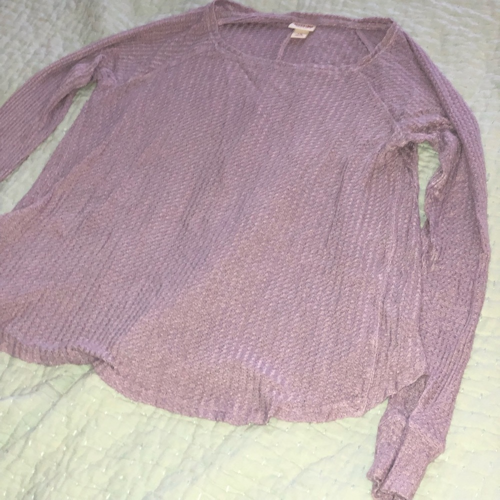 Very soft light purple sweater